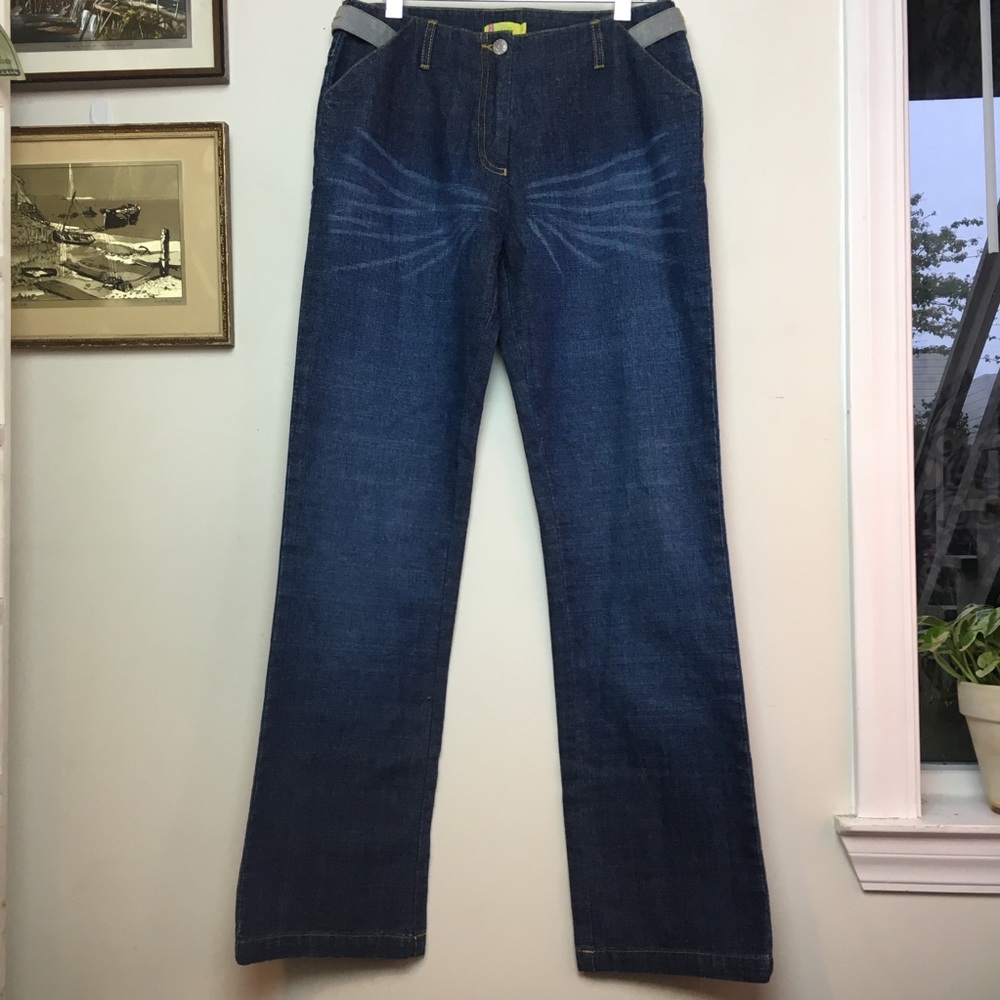 CHRISTIAN LACROIX vintage 2000s blue jeans SZ 16